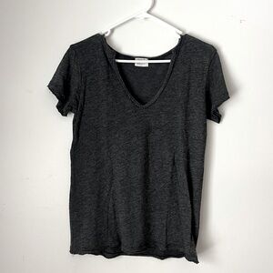 Basic Black V-Neck Shirt